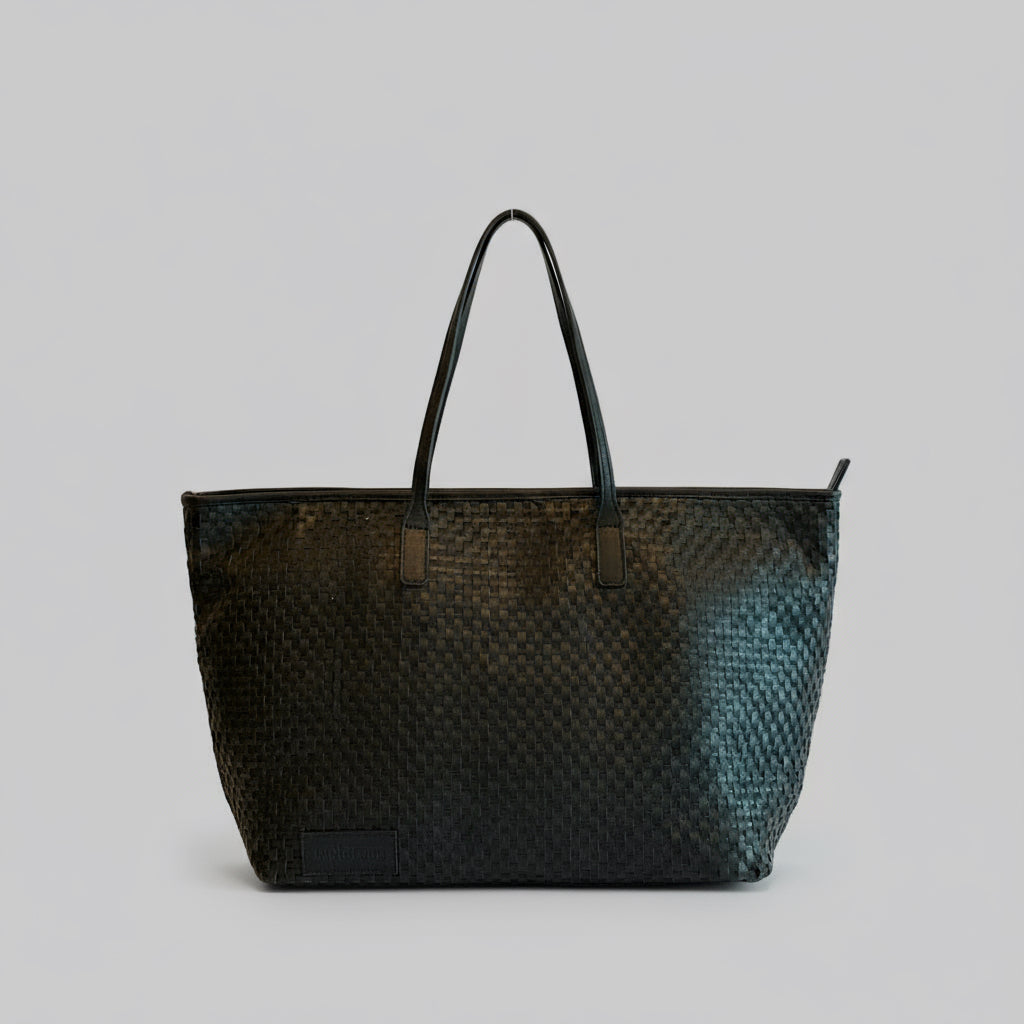 Genuine Leather Handmade Bag - Black - D1 (MWHB031)