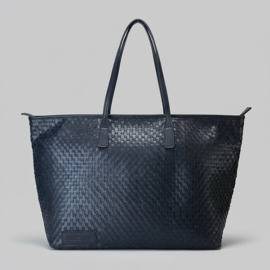 Genuine Leather Handmade Bag - Black - D2 (MWHB034)