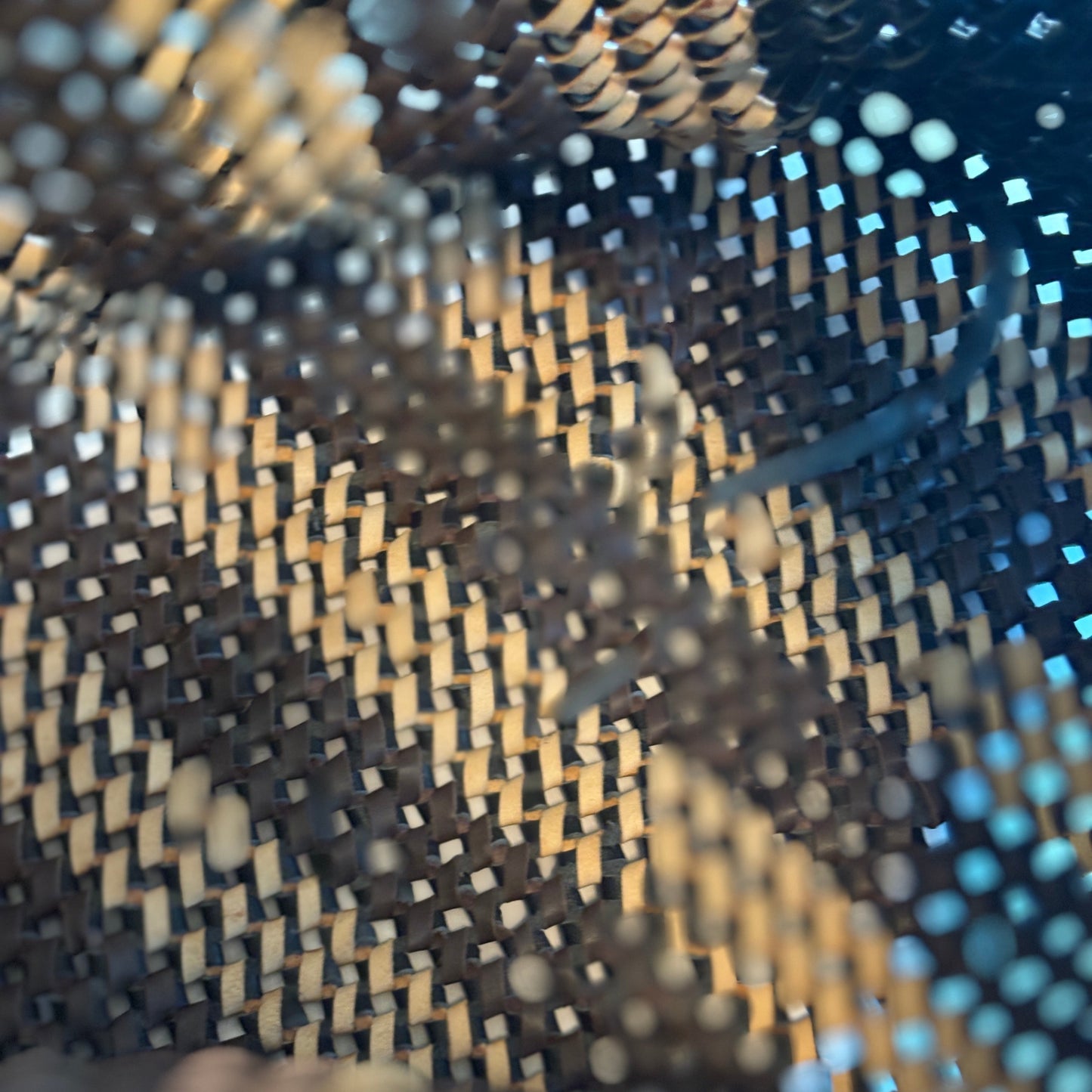 Genuine Leather Handmade Woven Tote / Hobo Bag - Multi Colour (WHB026)